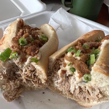 Northeast Sandwich Co. - The amazing Duck cheesesteak from the week prior. Full of delicious duck meat. - Breakfast & Brunch Near Me - Philadelphia, Pennsylvania