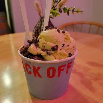 Off Track Ice Cream - Mint, chocolate and cold brew - Ice Cream & Frozen Yogurt Near Me - Charleston, South Carolina