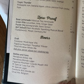 Nella Kitchen & Bar - Drinks menu - American Near Me - Los Olivos, California Nella Kitchen & Bar - Drinks menu - American Near Me - Los Olivos, California