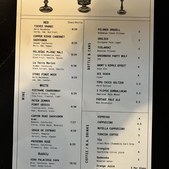 Živio - Drink Menu side 1 - Modern European Near Me - Grand Rapids, Michigan Živio - Drink Menu side 1 - Modern European Near Me - Grand Rapids, Michigan
