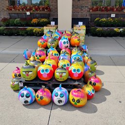 Exterior outside entrance of Wegmans - Definitely Halloween time! - Rochester, New York Exterior outside entrance of Wegmans - Definitely Halloween time! - Rochester, New York