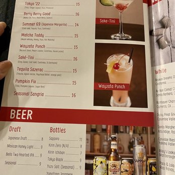 Sushi Fix - Cocktail menu - Sushi Bars Near Me - Wayzata, Minnesota Sushi Fix - Cocktail menu - Sushi Bars Near Me - Wayzata, Minnesota