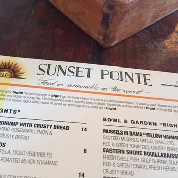 Sunset Pointe - Bights! - Bars Near Me - Fairhope, Alabama Sunset Pointe - Bights! - Bars Near Me - Fairhope, Alabama