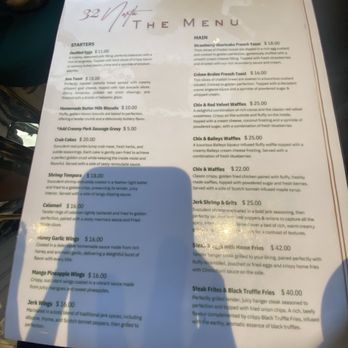 32 North - Menu - Breakfast & Brunch Near Me - Valley Stream, New York