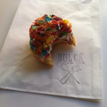 Cafe Dulce - Fruity pebble donut hole is only a dollar - Coffee & Tea Near Me - Los Angeles, California