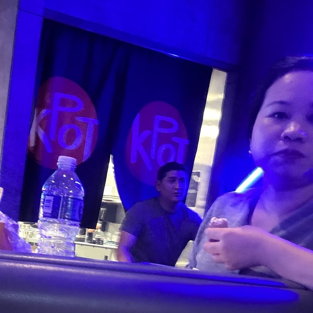 KPOT Korean BBQ & Hot Pot - This lady wouldn't stop eating behind me... - Korean Near Me - Aurora, Colorado KPOT Korean BBQ & Hot Pot - This lady wouldn't stop eating behind me... - Korean Near Me - Aurora, Colorado