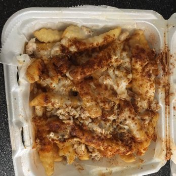 Crab Boss - A photo of the boss fries. The first time I went, they put them in a full platter. Now they're sold in a container half this size. - Cajun/Creole Near Me - Brandywine, Maryland Crab Boss - A photo of the boss fries. The first time I went, they put them in a full platter. Now they're sold in a container half this size. - Cajun/Creole Near Me - Brandywine, Maryland
