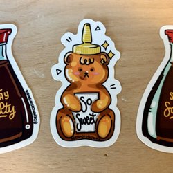 Locali Visitor Center - Stickers I received ($1.00 each)