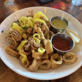 Rock & Brews - The Colony - Crispy Calamari - New American Near Me - The Colony, Texas Rock & Brews - The Colony - Crispy Calamari - New American Near Me - The Colony, Texas