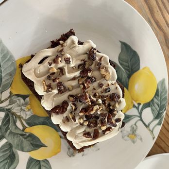 Limonada Bar + Brunch - Banana bread with espresso mascarpone spread - Breakfast & Brunch Near Me - Miami Beach, Florida