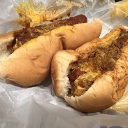 Chicken 2 Go - 2 Hot Dogs with Chilli