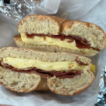 Lee's Donut - Egg bacon and cheese. Not very flavorful - Donuts Near Me - San Leandro, California Lee's Donut - Egg bacon and cheese. Not very flavorful - Donuts Near Me - San Leandro, California