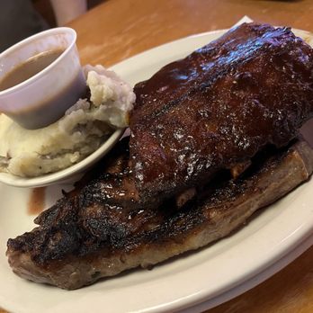 Texas Roadhouse - Ribeye and ribs combo - Steakhouses Near Me - Oceanside, California Texas Roadhouse - Ribeye and ribs combo - Steakhouses Near Me - Oceanside, California