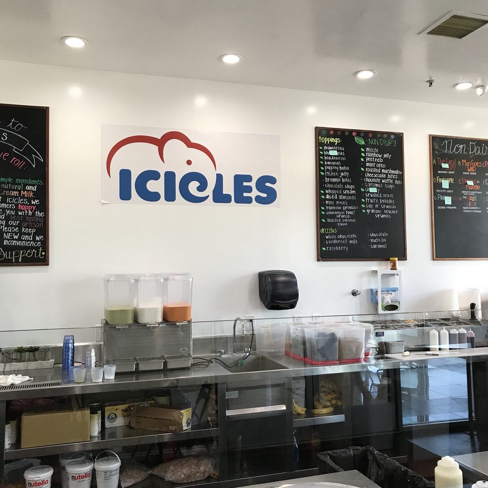 Icicles - Desserts Near Me - Newark, California Icicles - Desserts Near Me - Newark, California