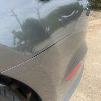 Classic Collision - This is a fully repaired bumper? Interesting lol - Auto Repair Near Me - Houston, Texas