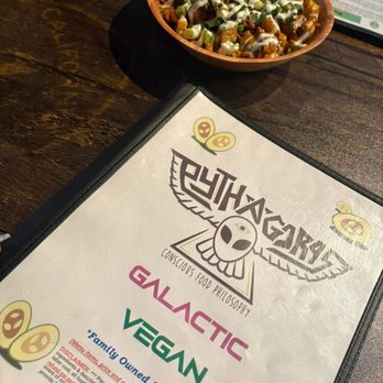 Pythagoras - Loaded Fries - Vegan Near Me - Sugar Land, Texas Pythagoras - Loaded Fries - Vegan Near Me - Sugar Land, Texas