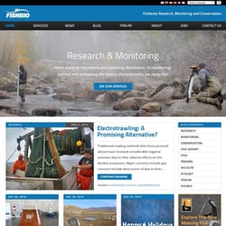 Golden Leaf Designs - One of our favorite local companies to work with, FISHBIO is a fisheries and environmental consulting company!
