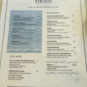 The Inn At Stonecliffe - Menu - Venues & Event Spaces Near Me - Mackinac Island, Michigan The Inn At Stonecliffe - Menu - Venues & Event Spaces Near Me - Mackinac Island, Michigan