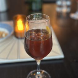 Vermouth and soda