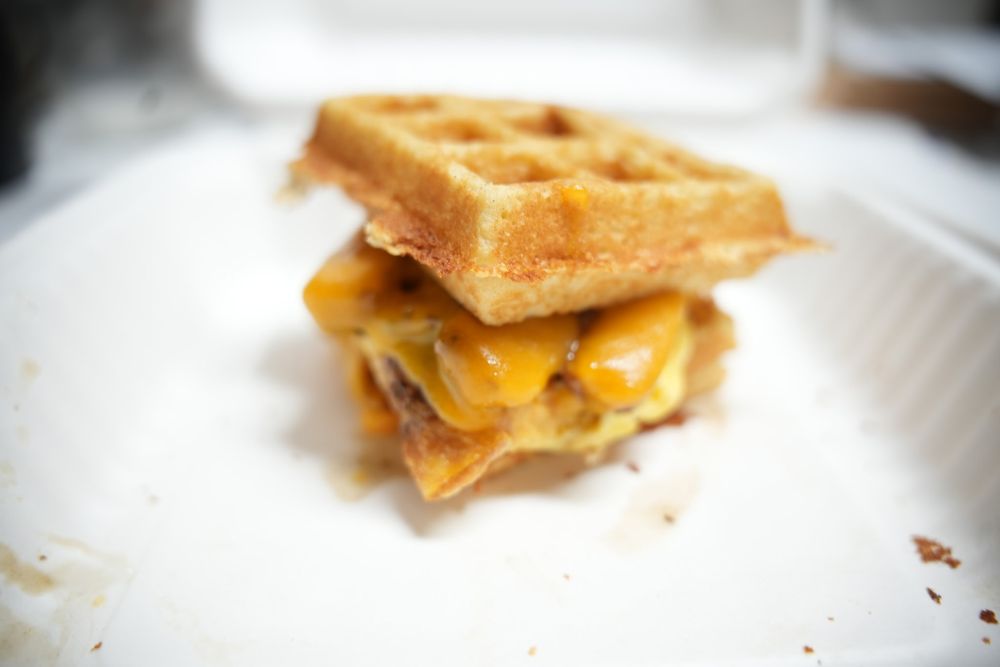 Mad Hatter's Waffles Logo