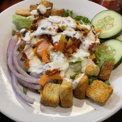 Wiley’s Cove Hideaway - Good salad