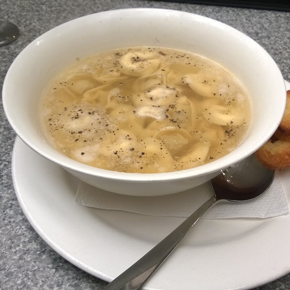 Tortellini in Brodo (Beef Tortellini in Chicken Broth) Tortellini in Brodo (Beef Tortellini in Chicken Broth)