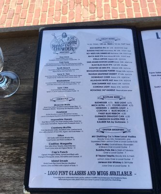 Menu photo 7 Marthas Vineyard Chowder Company Oak Bluffs, MA