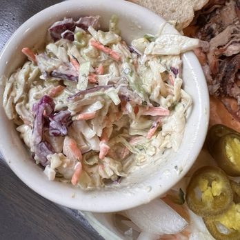 Jack's BBQ & Steakhouse - Algona - Very, very bland coleslaw - a vinegar based, no mayo, coleslaw with salt and pepper would be better. - Barbeque Near Me - Algona, Washington Jack's BBQ & Steakhouse - Algona - Very, very bland coleslaw - a vinegar based, no mayo, coleslaw with salt and pepper would be better. - Barbeque Near Me - Algona, Washington