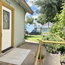Bisous Esthetics - Private parking for clients is located behind the building. Follow the small sidewalk that leads to Bisous!