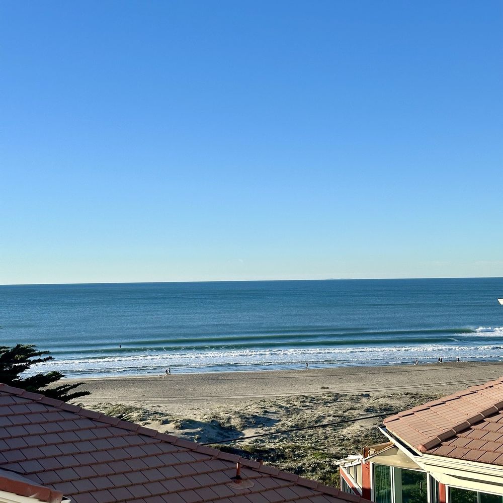 Not a view from the bar!  But of Pacifica.