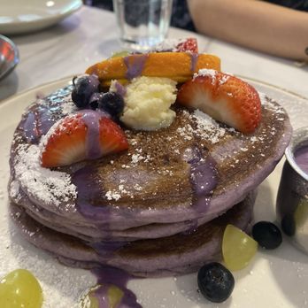 The Hangout - Ube Pancake - Breakfast & Brunch Near Me - Walnut Creek, California The Hangout - Ube Pancake - Breakfast & Brunch Near Me - Walnut Creek, California