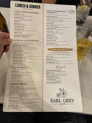 Menu photo 1 Earl Grey Cafe Las Vegas, NV