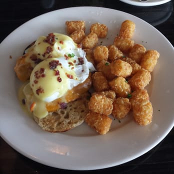 Bay Local Eatery - Smoke show benedict with sausage bacon and tots - New American Near Me - Virginia Beach, Virginia Bay Local Eatery - Smoke show benedict with sausage bacon and tots - New American Near Me - Virginia Beach, Virginia