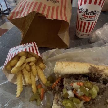 Portillo's Tucson - Italian beef sandwich and Jumbo French Fries - Hot Dogs Near Me - Tucson, Arizona Portillo's Tucson - Italian beef sandwich and Jumbo French Fries - Hot Dogs Near Me - Tucson, Arizona