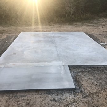 Razorline Concrete & Land Services - 24x25 house pad - Landscaping Near Me - Buffalo, Texas