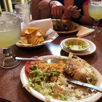 El Chapala - a plate of mexican food and a glass of margarita - Mexican Near Me - Pisgah Forest, North Carolina