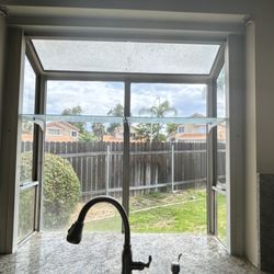 Glass Fabrication - They installed a new one.