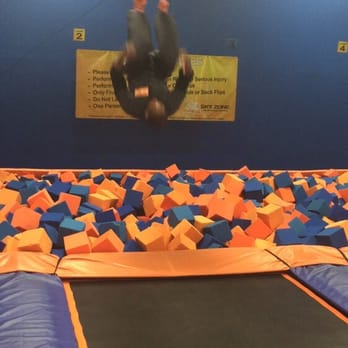 Sky Zone Trampoline Park - Wish I could do a flip - Trampoline Parks Near Me - Pine Brook, New Jersey