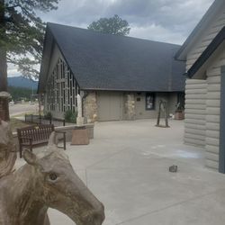 Center for the Arts Evergreen - Front Patio