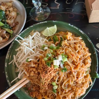 Bangrak Market - Pad Thai with chicken - Bars Near Me - Seattle, Washington