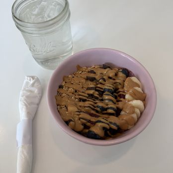 FreshFit Cafe - Chocolate & peanut butter açaí bowl - Cafes Near Me - Fond du Lac, Wisconsin