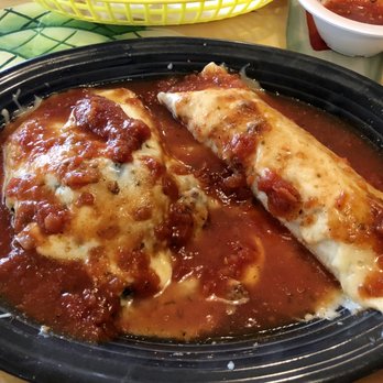 Santa Fe Mexican Grill - My burrito & chili relleno combo - Mexican Near Me - Largo, Florida
