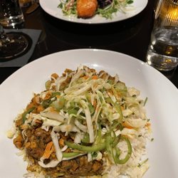 Lime Chelsea - Cauliflower and Chana curry and salmon (back)