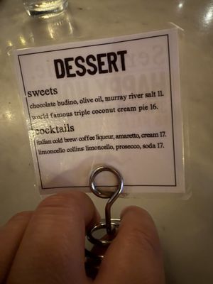 Menu photo 1 Serious Pie Downtown Seattle, WA