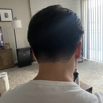 Selena Barber - Back of head after haircut - Barbers Near Me - Orange, California Selena Barber - Back of head after haircut - Barbers Near Me - Orange, California