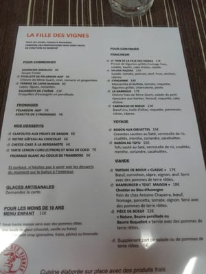 Menu photo 2 La Fille des Vignes Uzès, 30