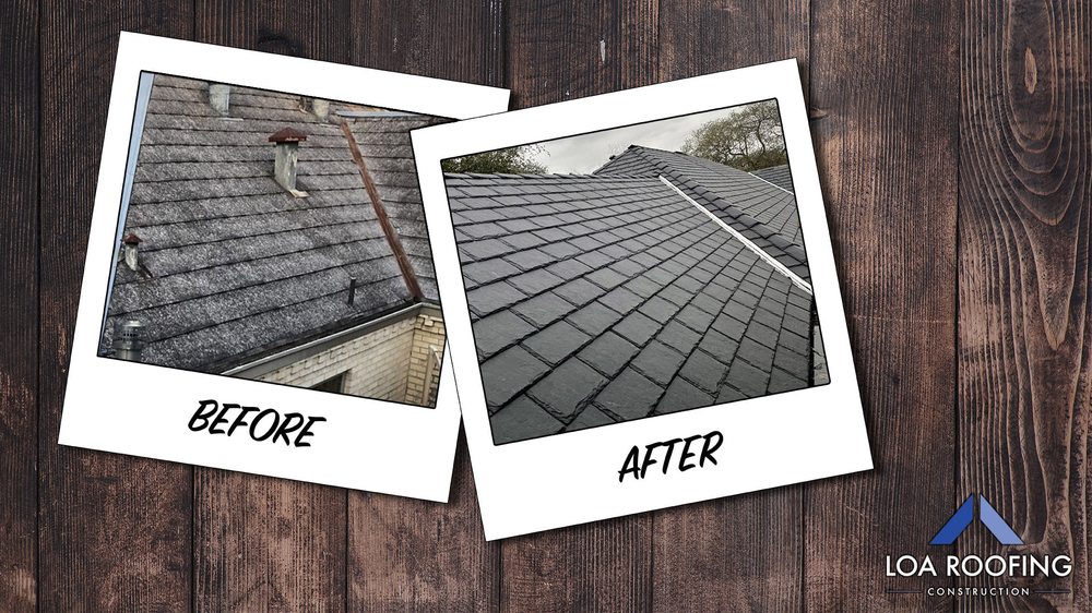 Slide of LOA Roofing & Construction