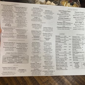 Mama's Bistro - Back menu - Breakfast & Brunch Near Me - Friendswood, Texas
