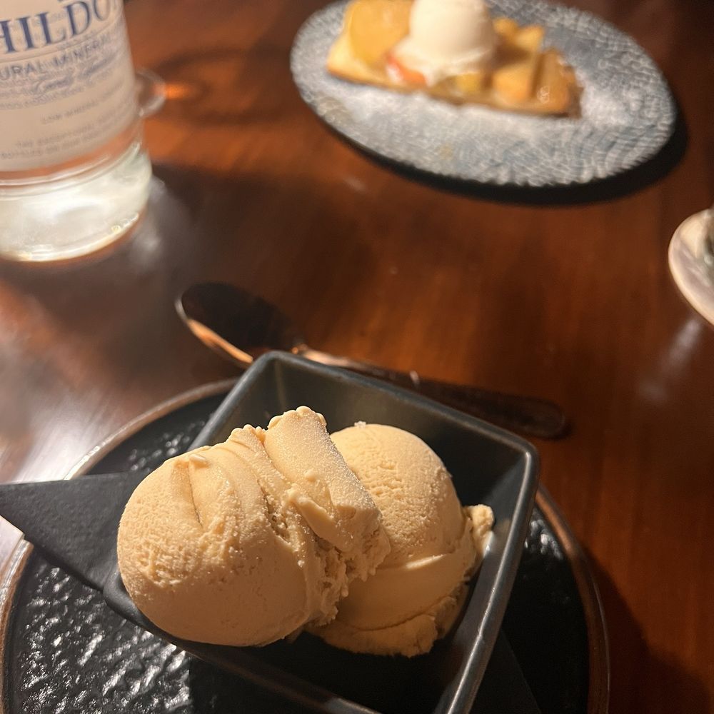 Little Pearl - Pistachio gelato, upside down apple tart - New American Near Me - Key West, Florida