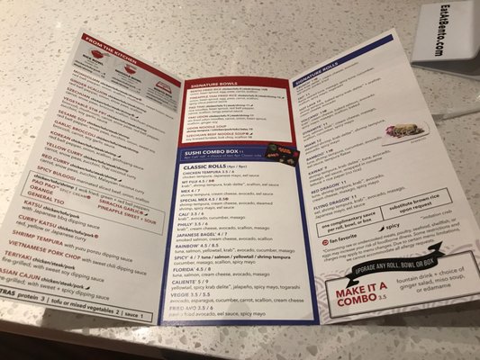 Menu photo 8 Bento Asian Kitchen + Sushi Winter Park, FL